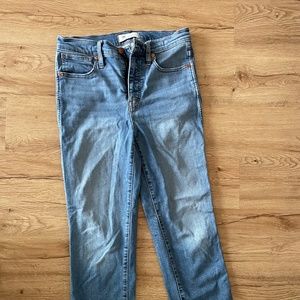 Madewell Stovepipe Denim